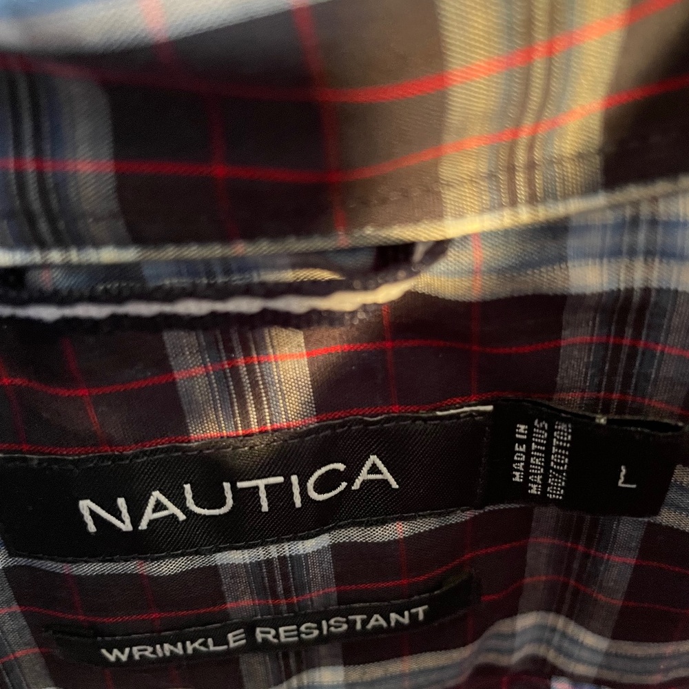 Men’s Nautical button down sport shirt